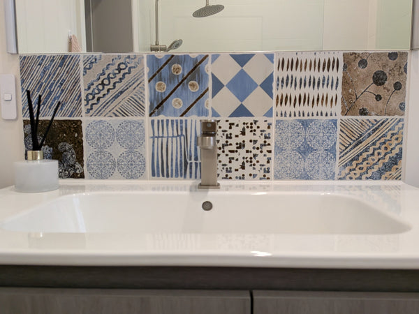 Splashback Plays | Geometry Bohemian Tiles Brisbane