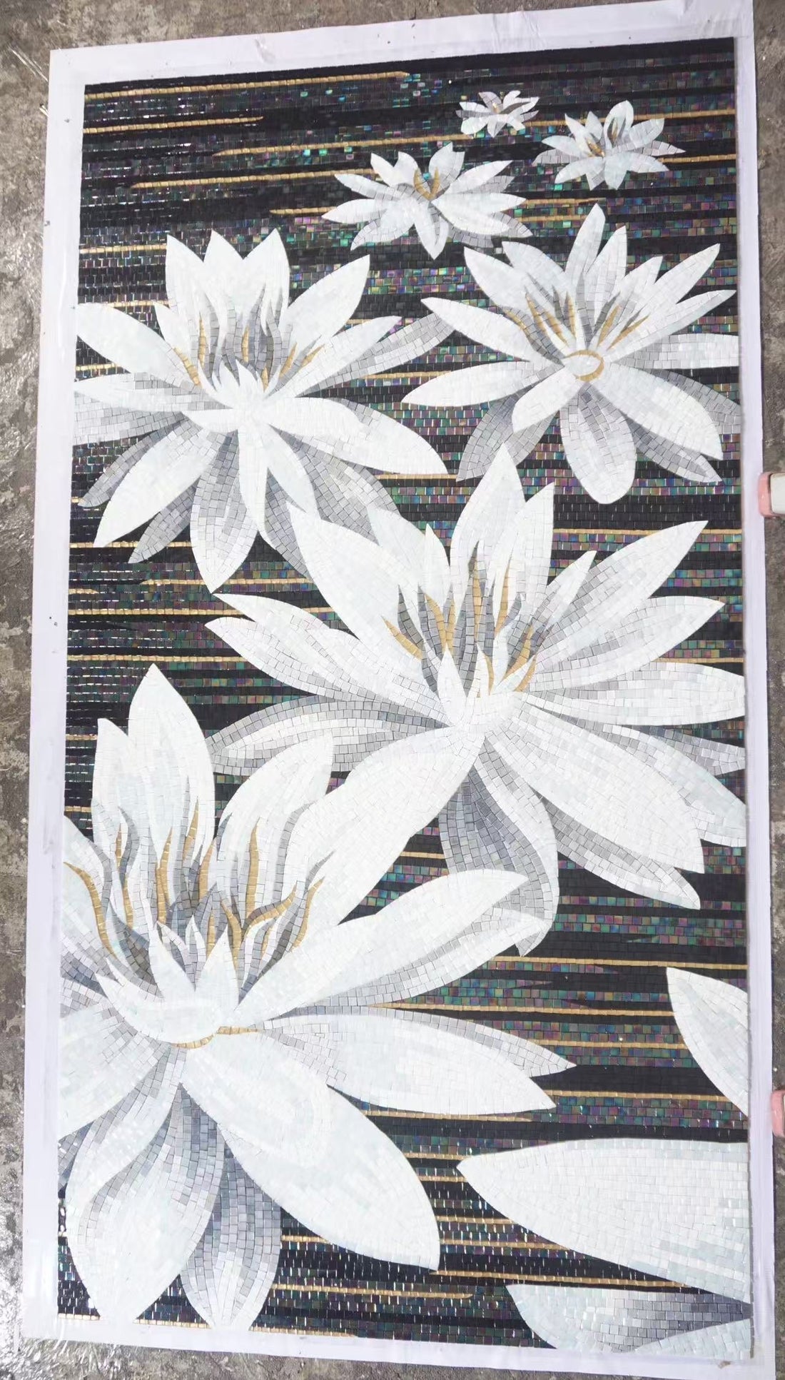 Artistic Mosaic - Water Lilies - Great Beauty