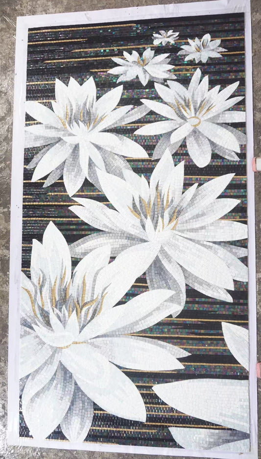 Artistic Mosaic - Water Lilies - Great Beauty