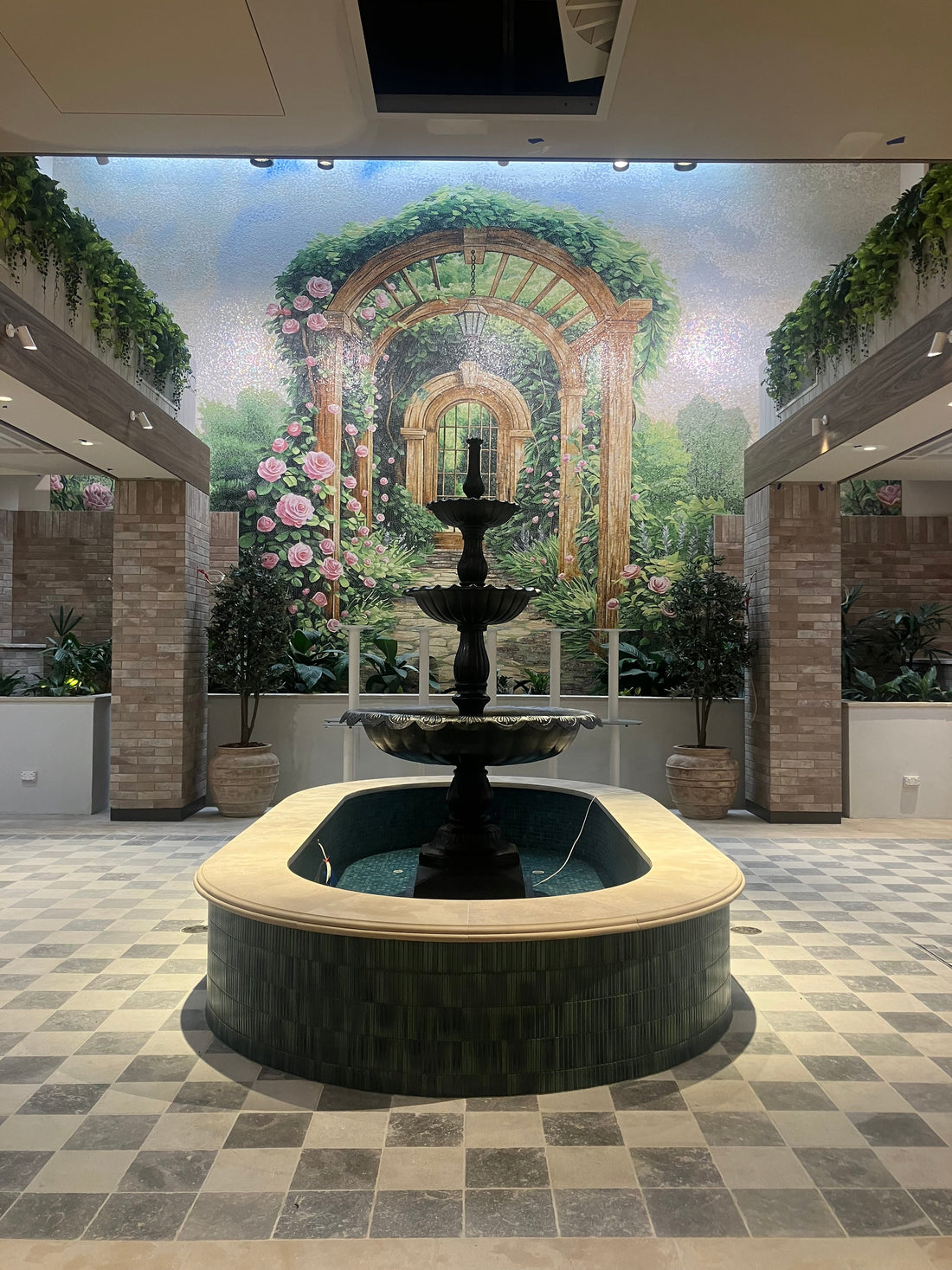 Feature Wall - Custom Glass Mosaic Art, Liverpool Catholic Club