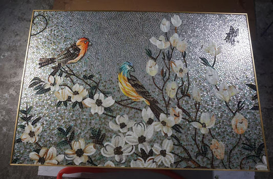 Artistic Mosaic - Birds - Love of Loyalty