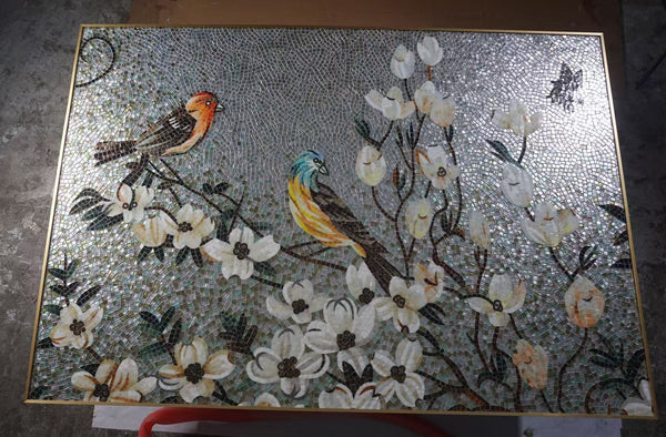 Artistic Mosaic - Birds - Love of Loyalty