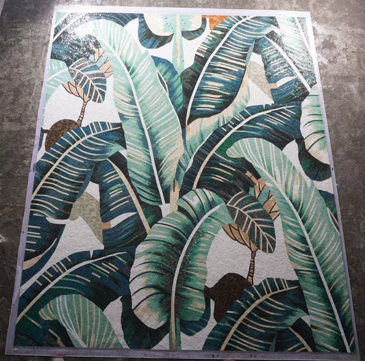 Artistic Mosaic - Leaves - Joyful Space