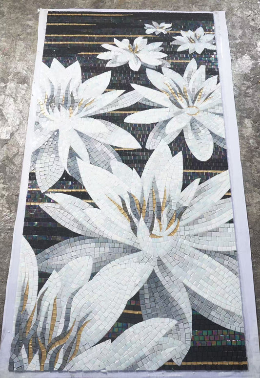 Artistic Mosaic - Water Lilies - Great Beauty
