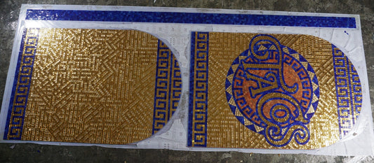 Custom Mosaic Art for Outdoor Wall & Fountain Wall