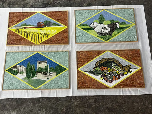 Custom Mosaic with Frame
