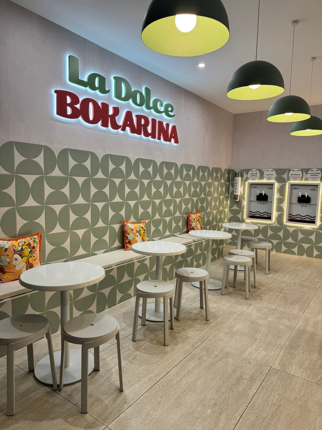 La Dolce Bokarina Fitout | Spanish Country Geometric Tile