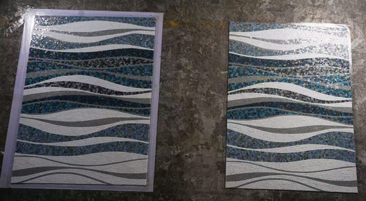Mosaic Art - Abstract - Magnetic Field