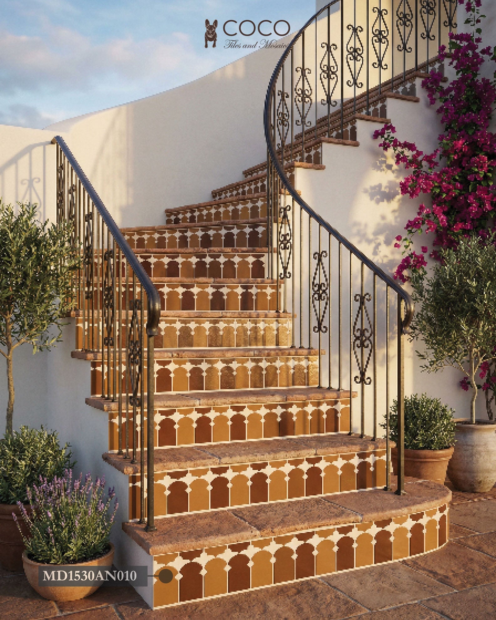 Sunlit Staircase