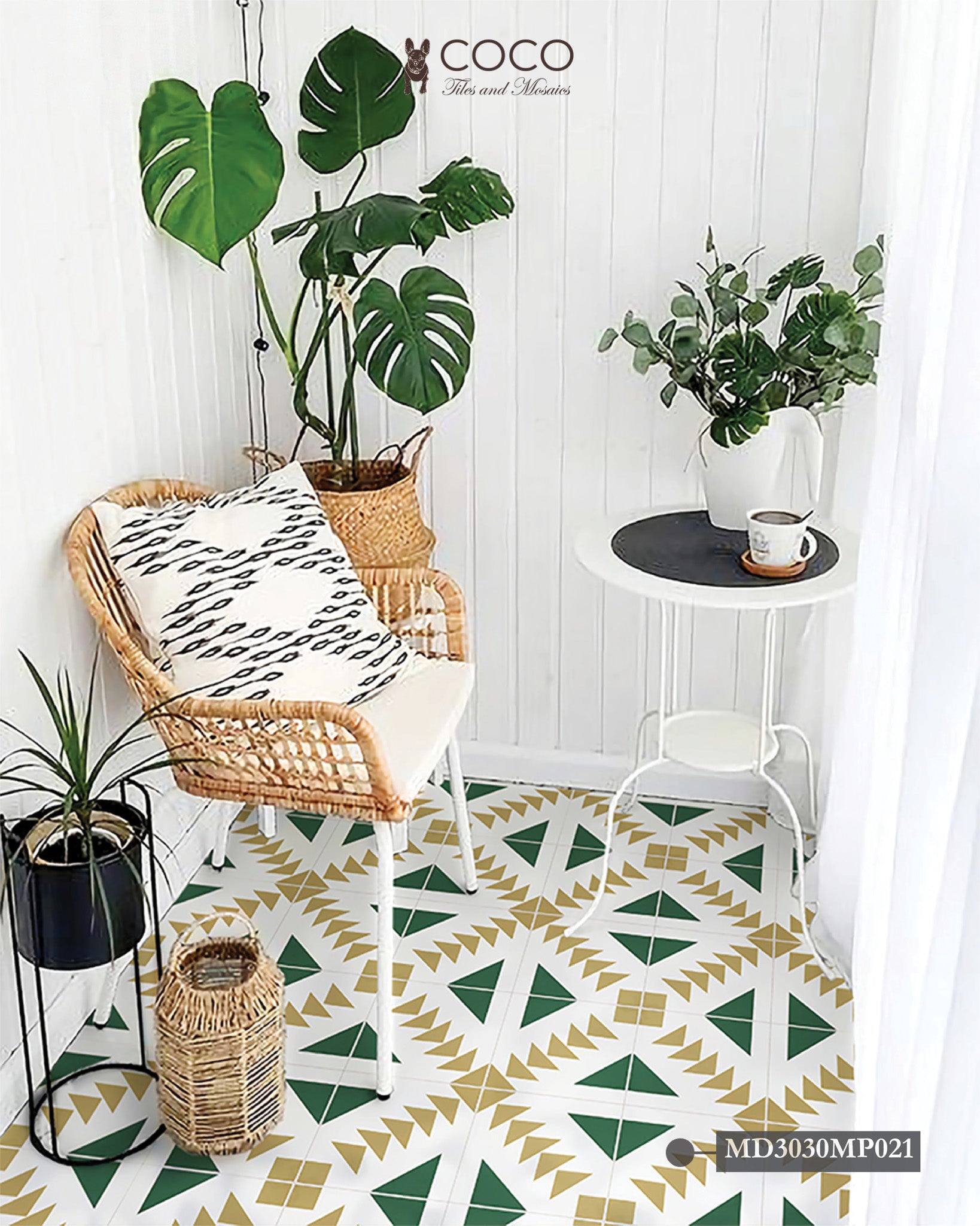 Center Peace Tile Peace Of Mind – COCO Tiles and Mosaics