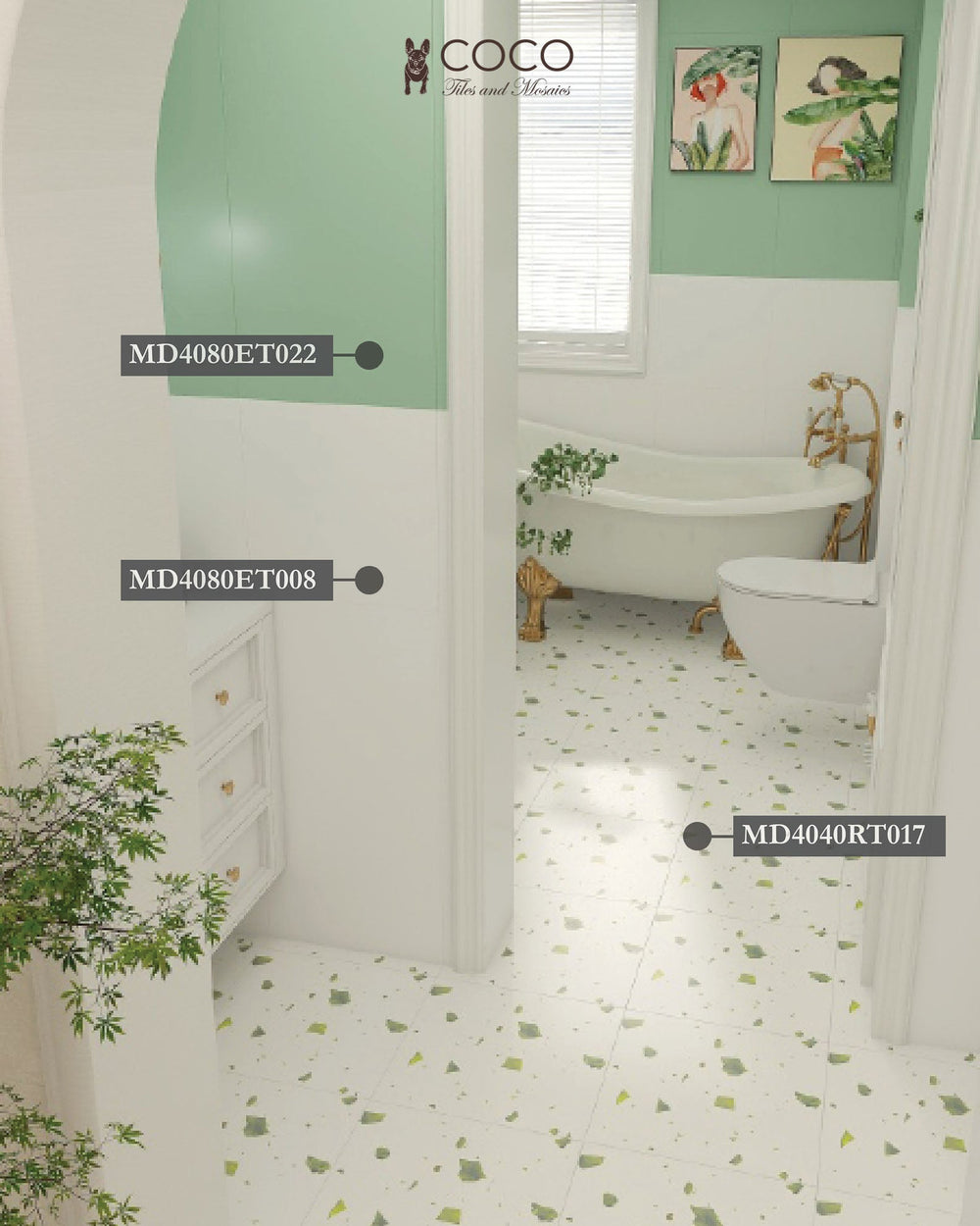 Breathe in serenity with this earthy, nature-inspired bathroom design ...