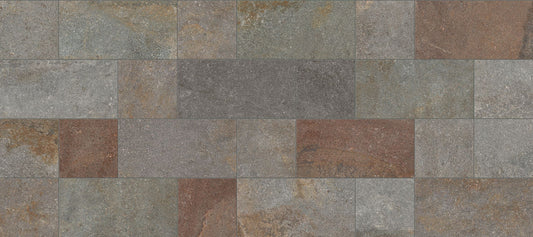 Arcadia Series - Valley Crest Textured 225x453mm Porcelain Tile