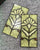 Art Nouveau Series - Poetic Form Citrine Satin 150x300mm Ceramic Tile