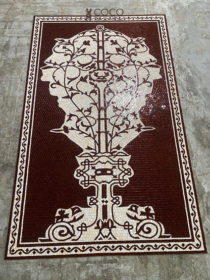 Baroque Grace A Mosaic Art