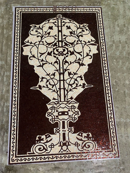 Baroque Grace B Mosaic Art