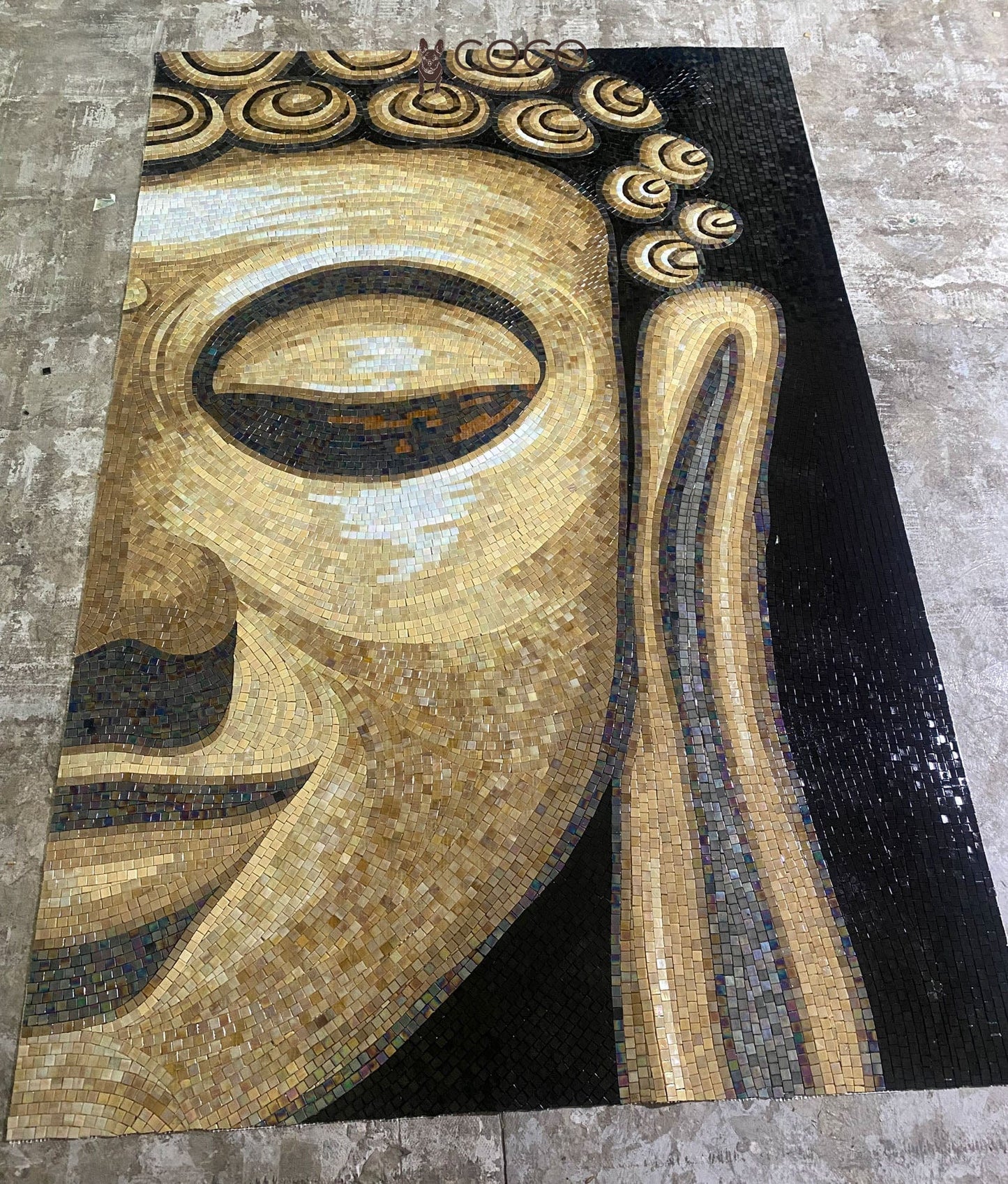 Buddha Mosaic Mural