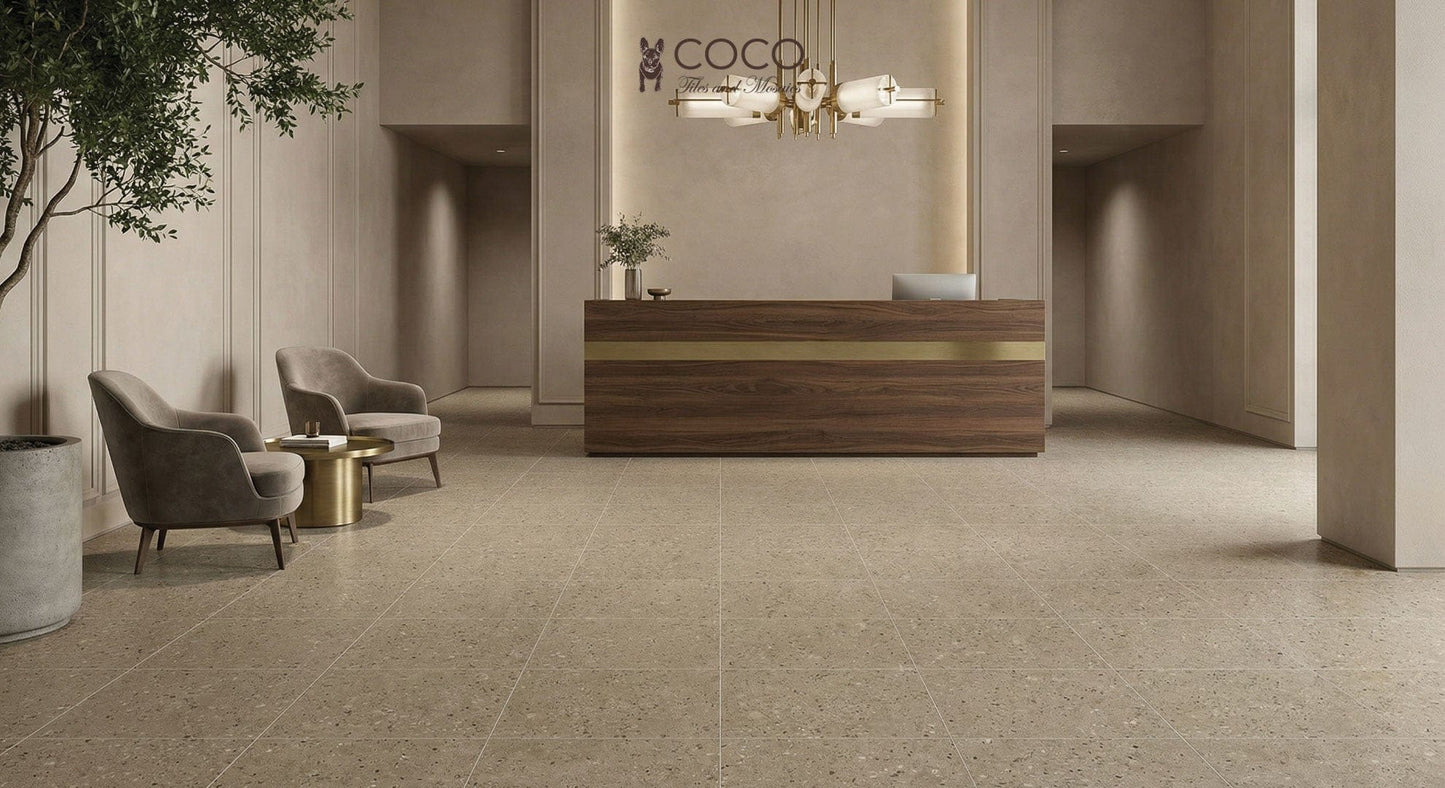 Patina Series - Tortora Matt 604x604mm Porcelain Tile