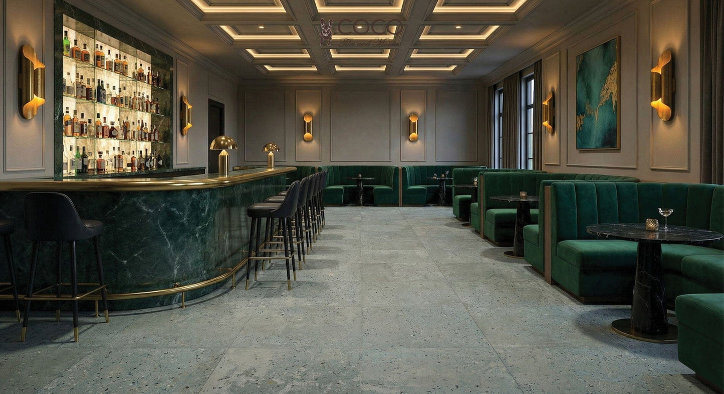 Patina Series - Grigio Azzurro Matt 604x604mm Porcelain Tile