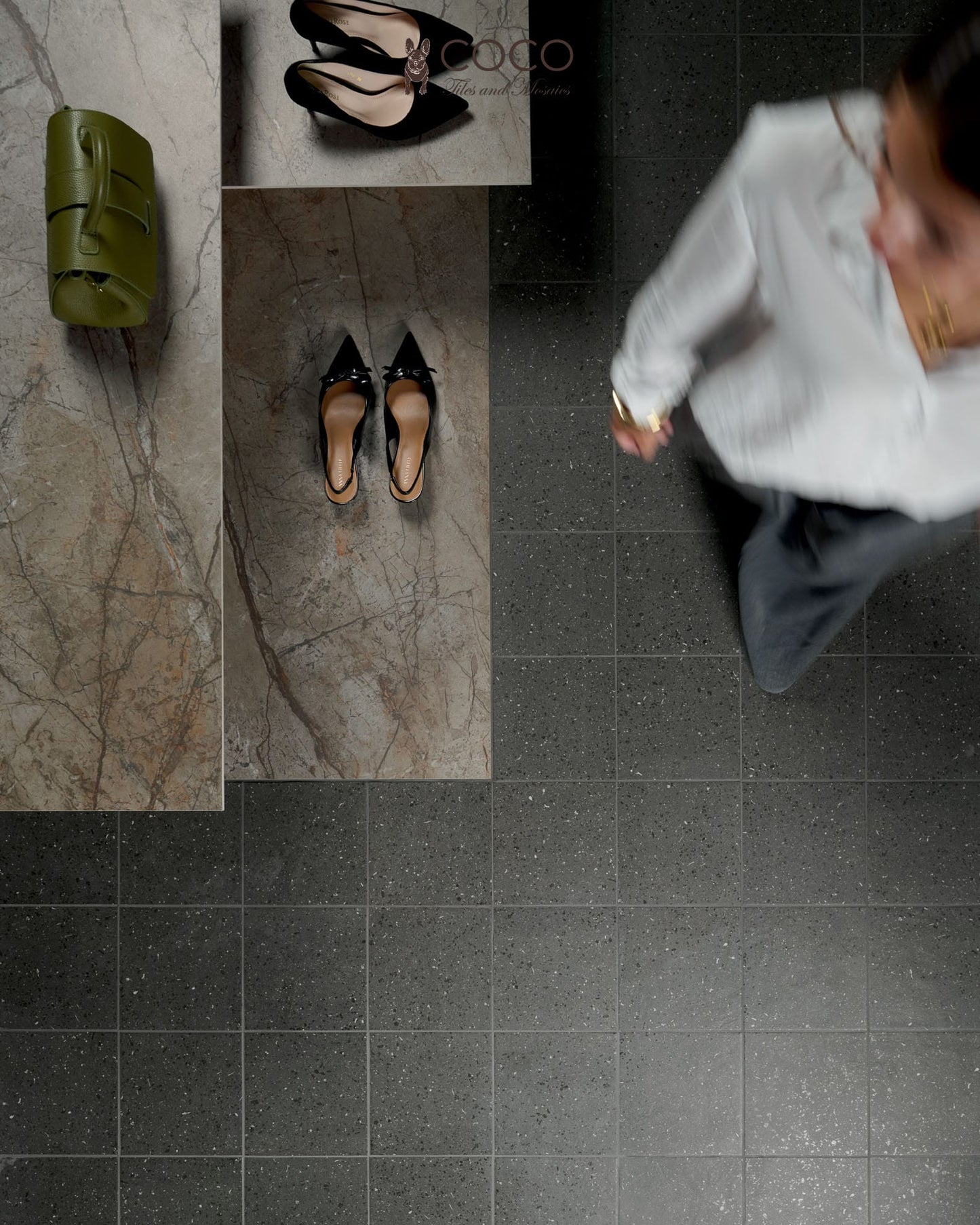 Vogue Series - Basalto Matt 200x200mm Porcelain Tile