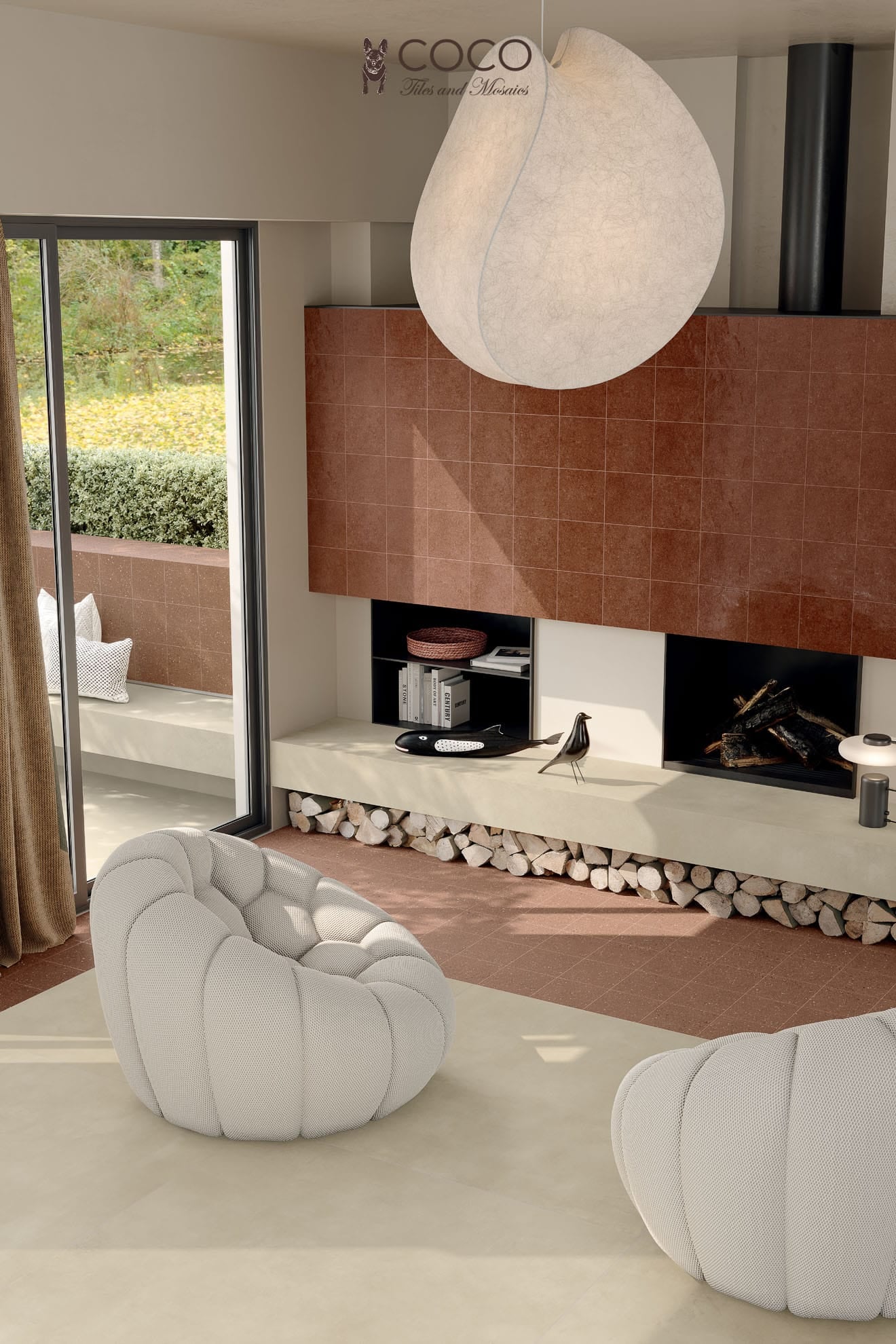 Vogue Series - Cotto Matt 200x200mm Porcelain Tile