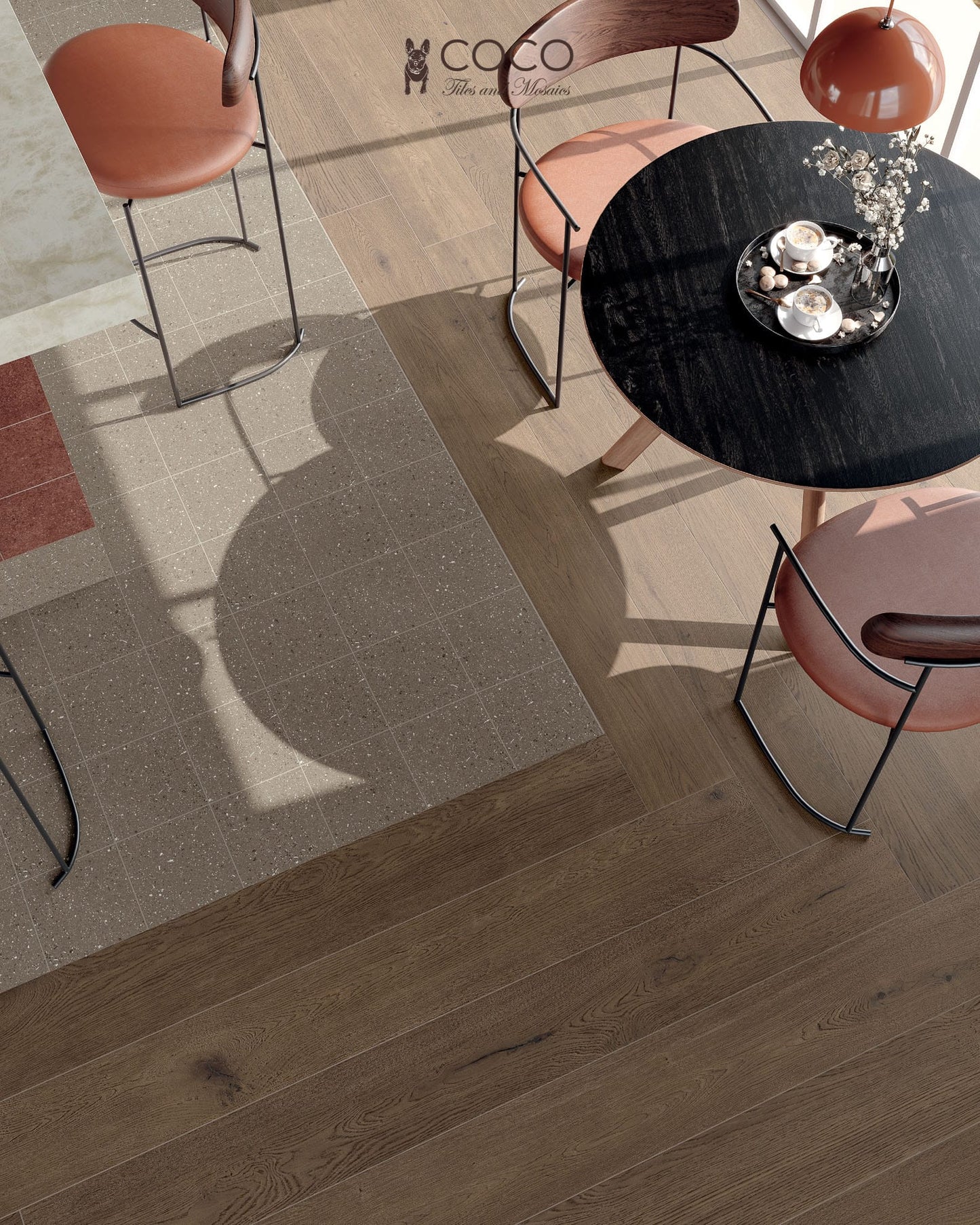 Vogue Series - Sughero Matt 200x200mm Porcelain Tile