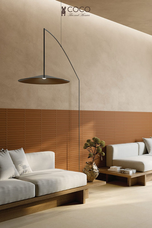 Cadence Series - Rich Terracotta STR 1 Matt 64x300mm Porcelain Tile