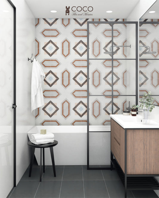 Geometry Bohemian Series - A Touch of Class 300x300mm Ceramic Tile