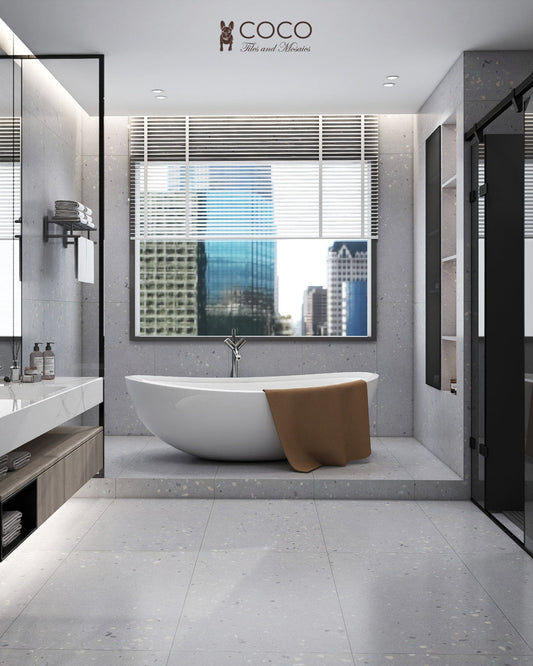 The Seasons Series - Cloudy Satin 600x1200mm Porcelain Tile