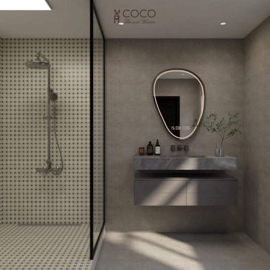 Retro Metro Series - Yesterday (Green) Satin 300x300mm Ceramic Tile