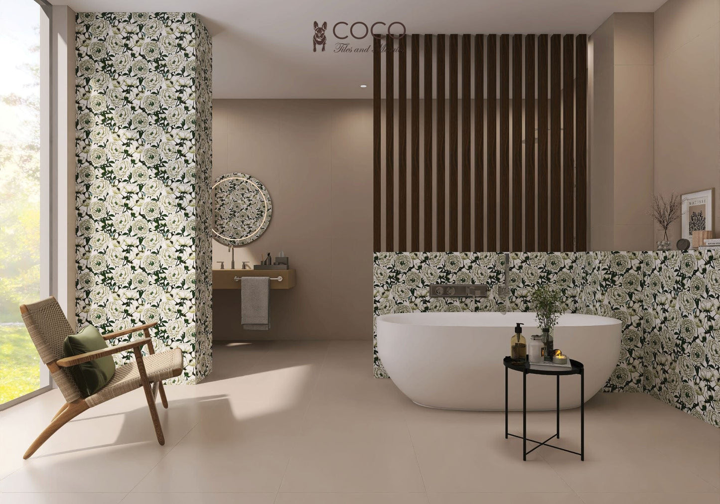 CoCo Starmoon Series - Scallopini Satin 600x1200mm Porcelain Tile