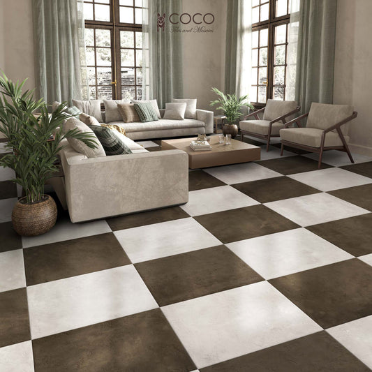 Blend Series - Cocoa Natural 592x592mm Porcelain Tile