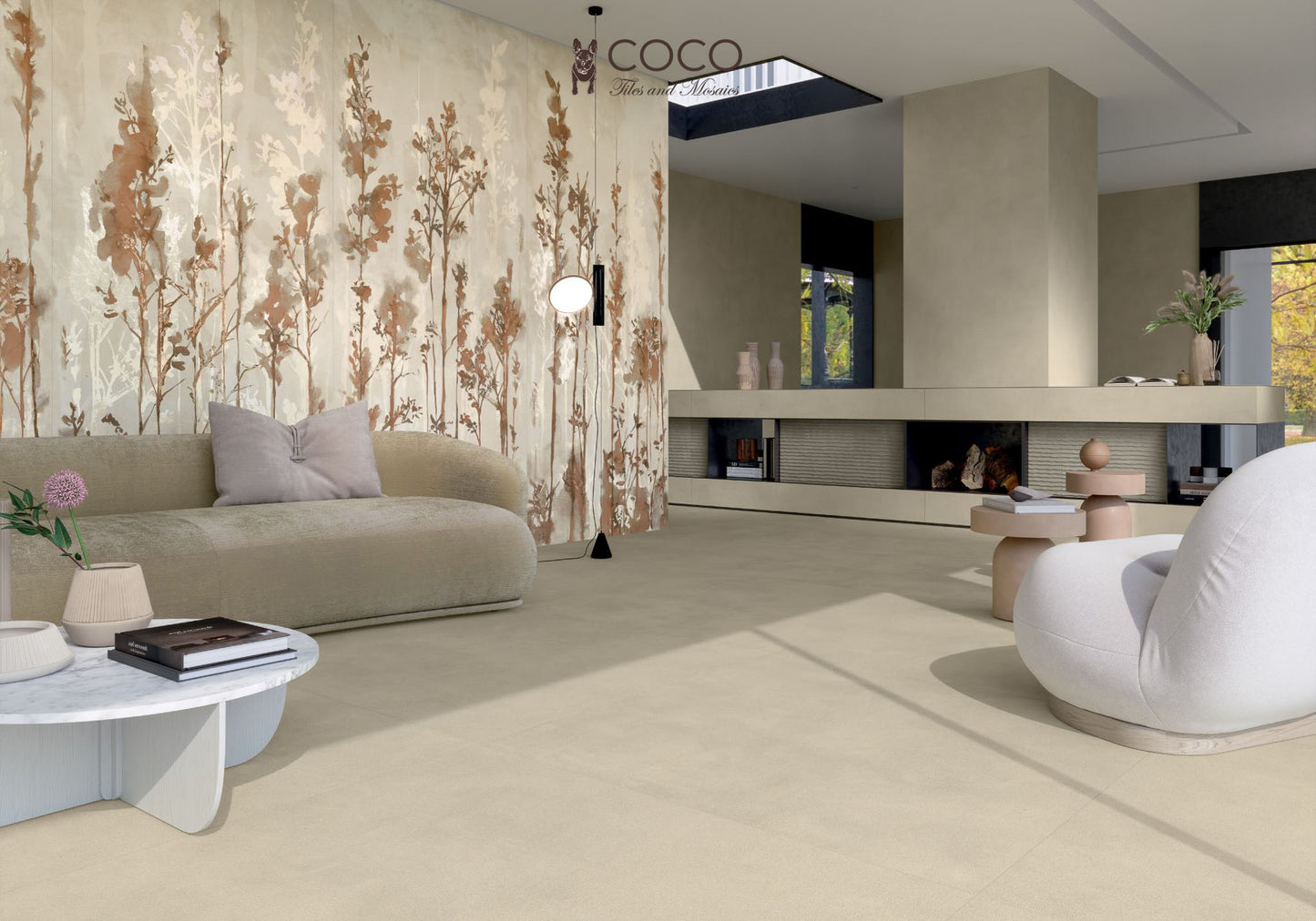 Dune Series - Tufo 20mm Thickness 1200x1200mm Porcelain Tile