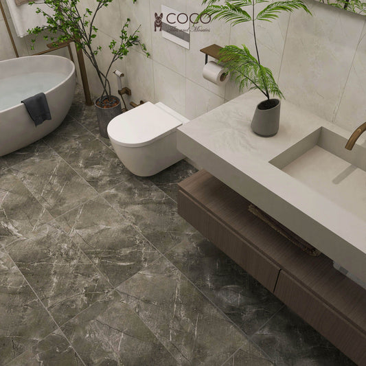 Wild Mirage Series - Vaucluse Grey Satin 300x600mm Ceramic Tile