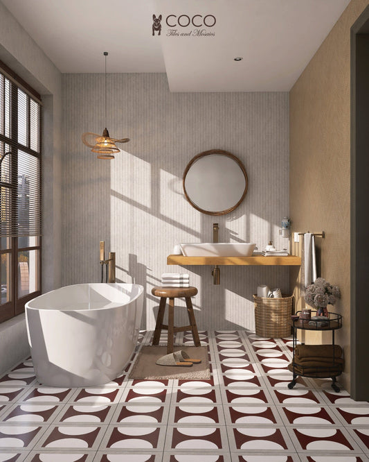 Zen Series - Light Grey Matte 300x800mm Porcelain Tile