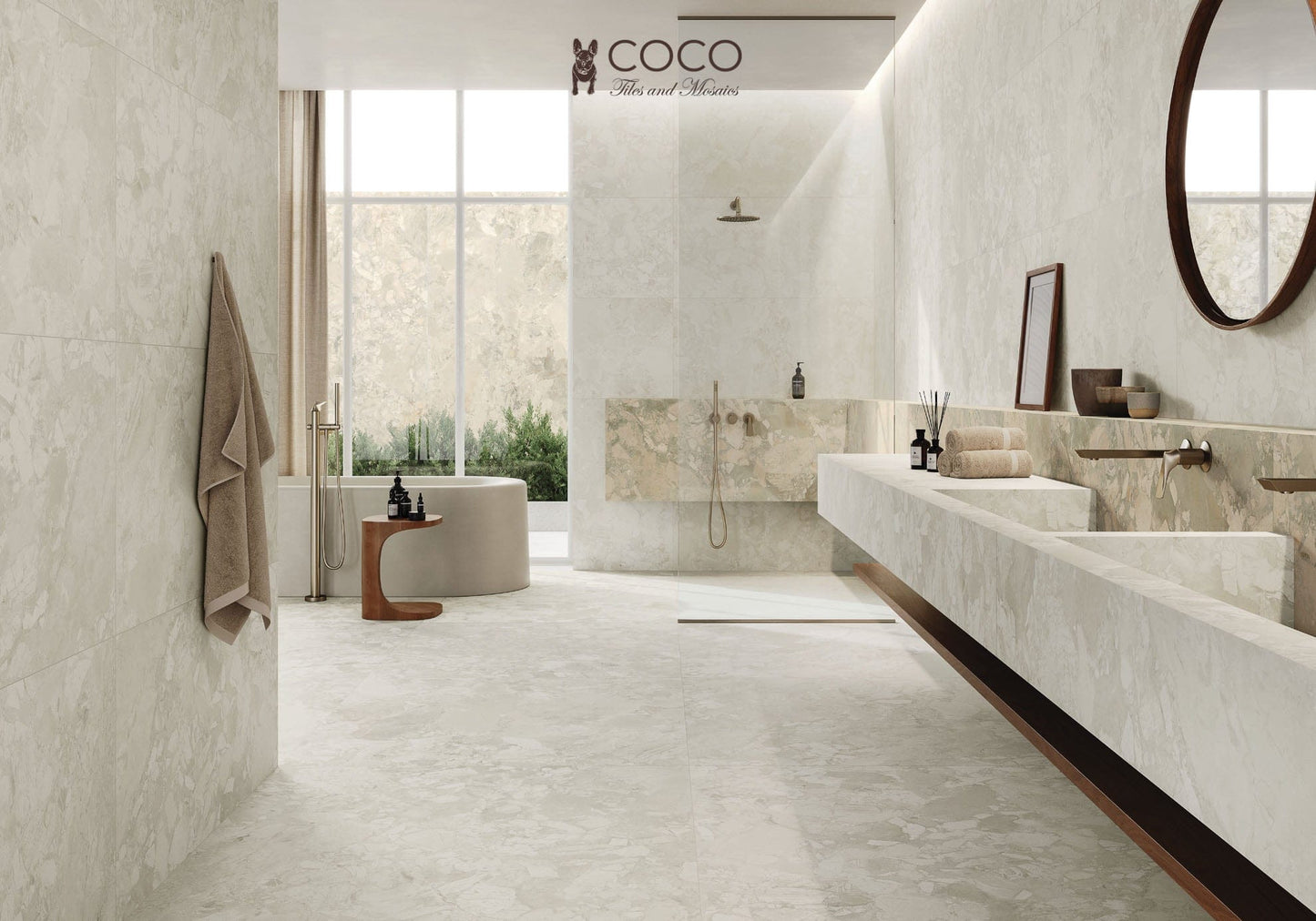 Fragmenta Series - Talco Matt 600x600mm Porcelain Tile