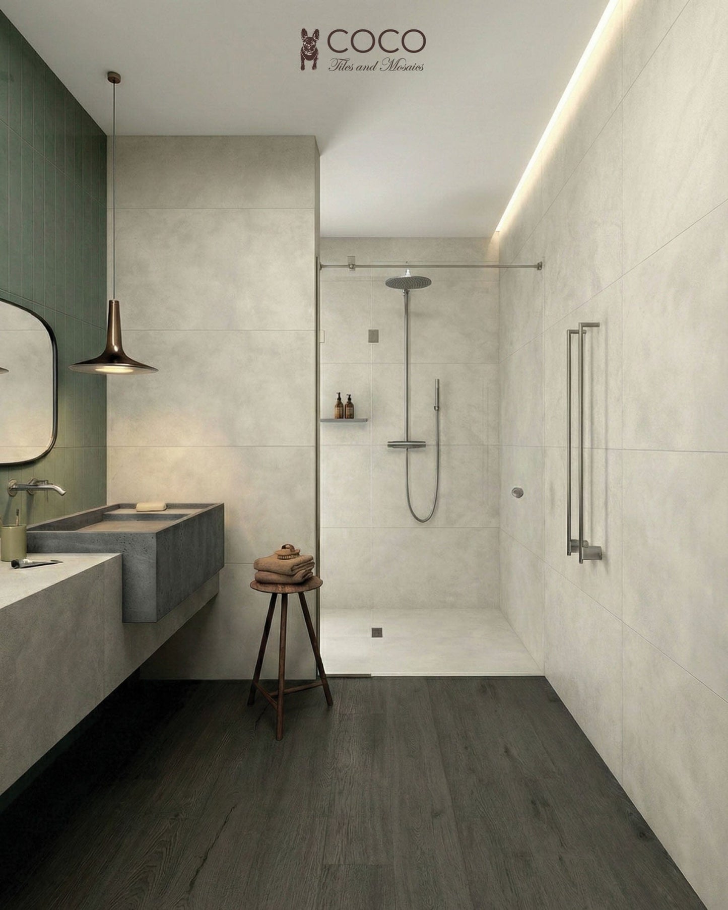 Driftboard Shore Series - Coastal Pine Matte 75x600mm Porcelain Tile