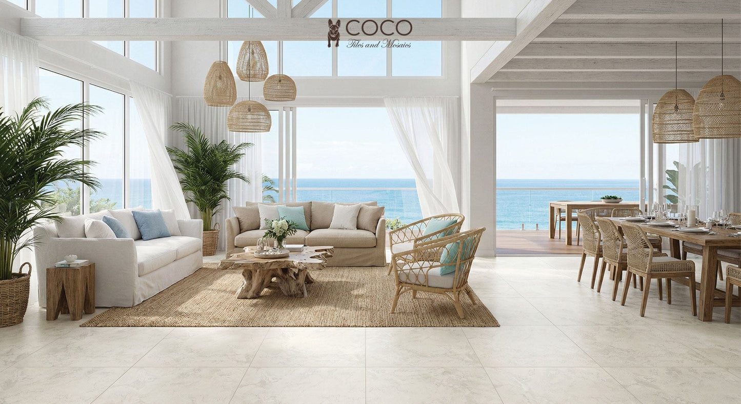 Fragmenta Series - Talco Matt 600x600mm Porcelain Tile