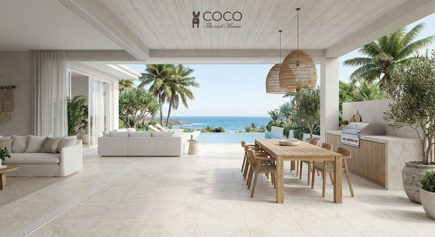 Fragmenta Series - Talco Matt 600x600mm Porcelain Tile