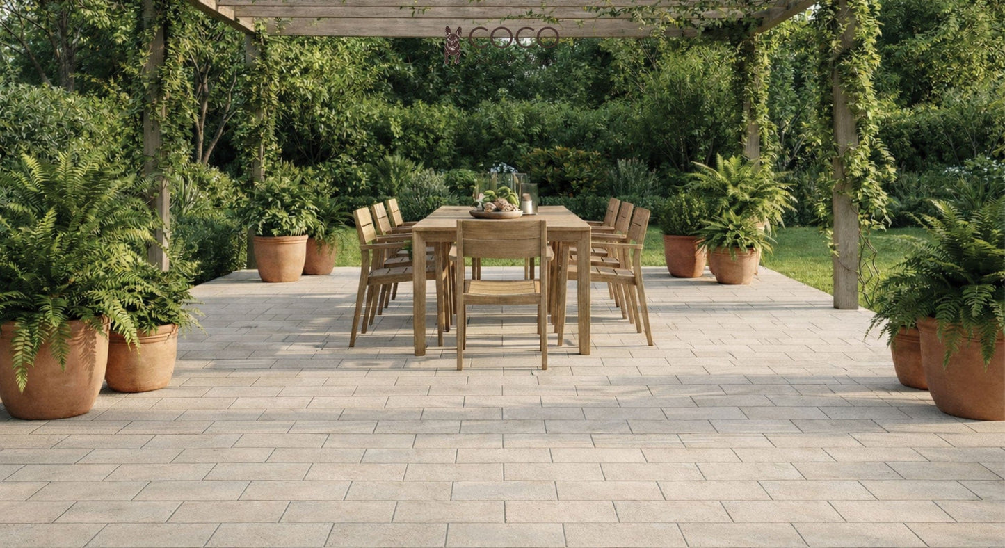 Arcadia Series - Ancient Whisper Textured 225x453mm Porcelain Tile