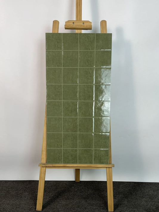 Coastline Series - Harbour Grid Cypress Gloss 400x800mm Porcelain Tile