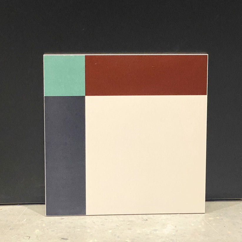 Mid-Century Colour Block Tile - Drinks and Cigars | COCO Tiles – COCO ...
