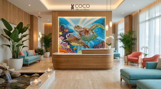 Reef Guardians Mosaic Art