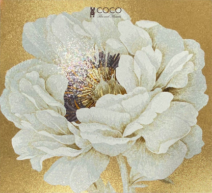 Luminous Peony Artistic Mosaic