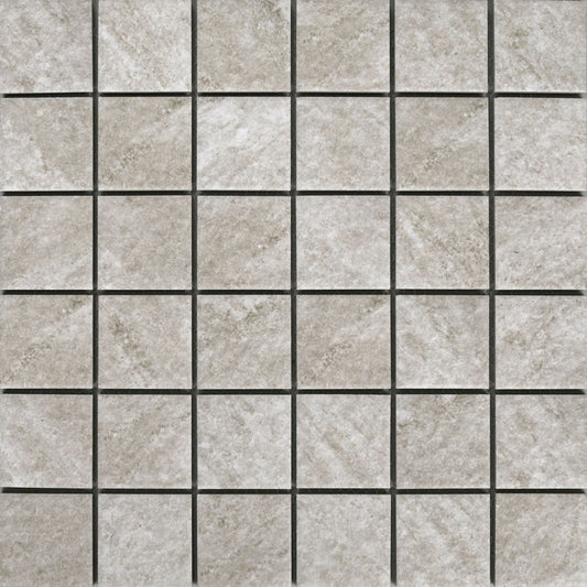 CoCo & Breezy Series - Earth Story Chalk Naturale 48x48mm Mosaic Tile