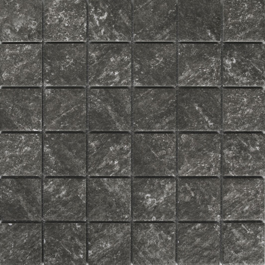 CoCo & Breezy Series - Earth Story Graphite Naturale 48x48mm Mosaic Tile