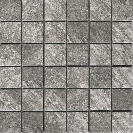 Earth Story Series - Silver Naturale 48x48mm Mosaic Tile