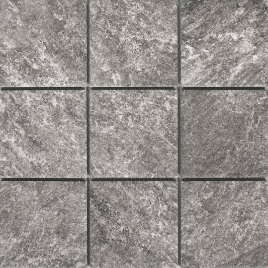 Earth Story Series - Silver Naturale 97x97mm Mosaic Tile