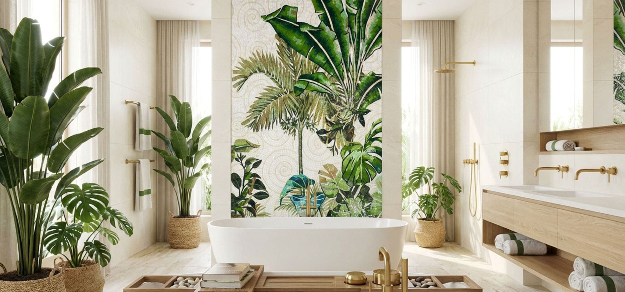 Flower and Tree Artwork