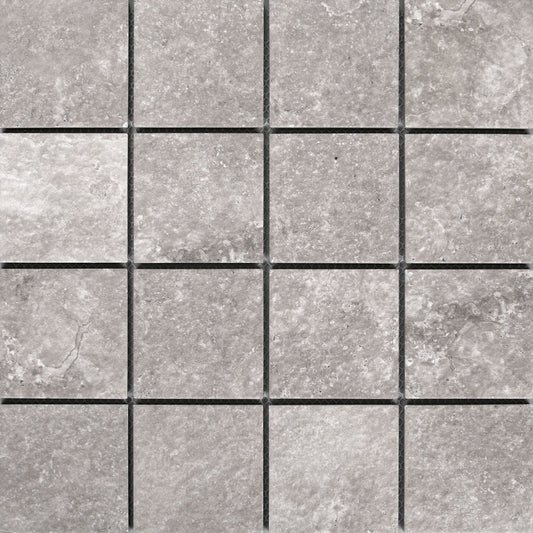 CoCo & Breezy Series - Hidden Gem Chalk Naturale 73x73mm Mosaic Tile