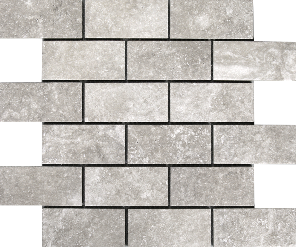 Hidden Gem Series - Chalk Naturale 45x95mm Mosaic Tile